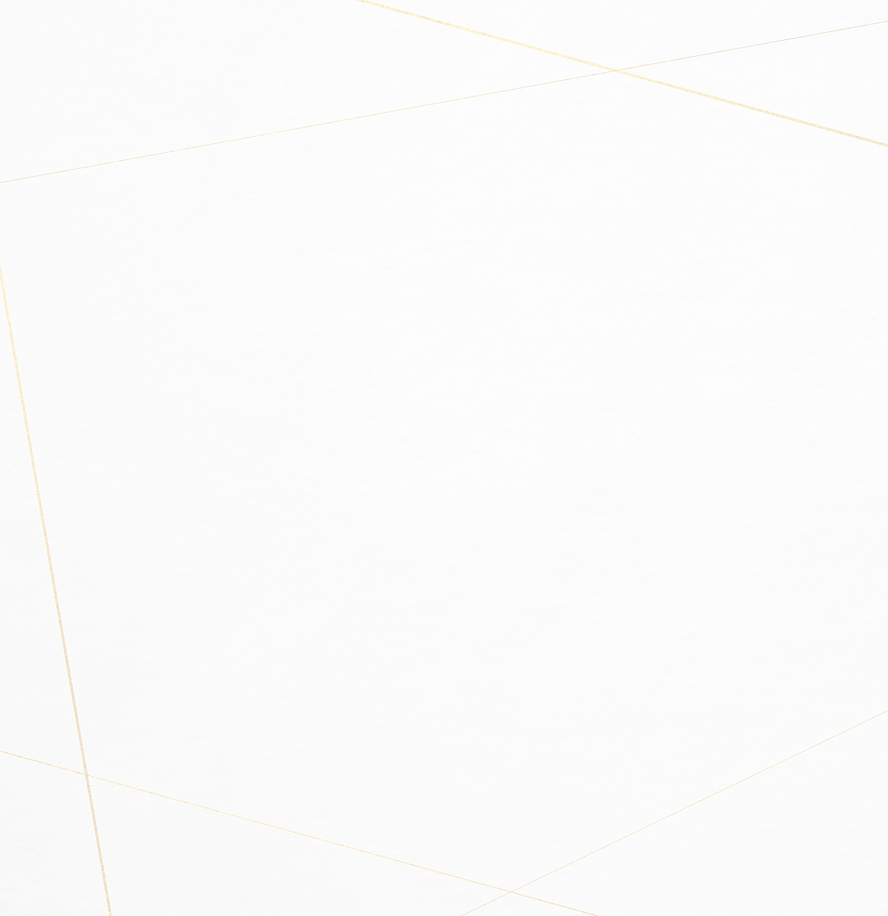 Abstract white background with gold lines.